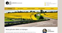 Desktop Screenshot of jensenmotorrijwielen.nl