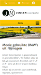 Mobile Screenshot of jensenmotorrijwielen.nl